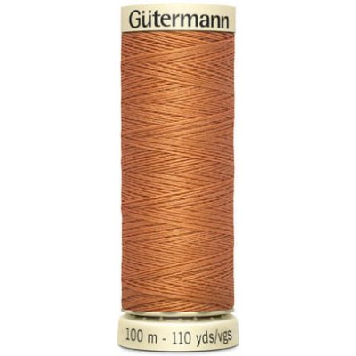 Nit PES Gütermann 100 (100m) - univerzální barva 612 - hnědá – Sleviste.cz