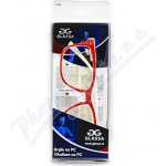 GLASSA Blue Light Blocking Glasses PCG 07, dioptrie: +0.00 červená – Sleviste.cz