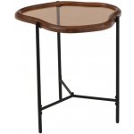 J-line Mell 50 x 45 cm hnědý – Zboží Dáma