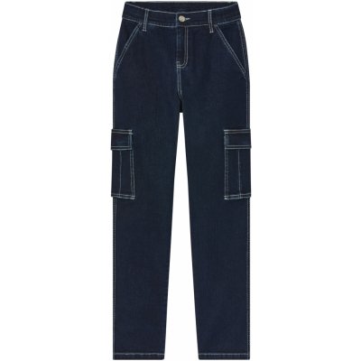 Pepperts chlapecké cargo kalhoty Slim Fit tmavě modrá – Zboží Dáma