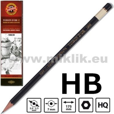 Koh-i-Noor 1900 HB grafitová tužka – Zboží Živě