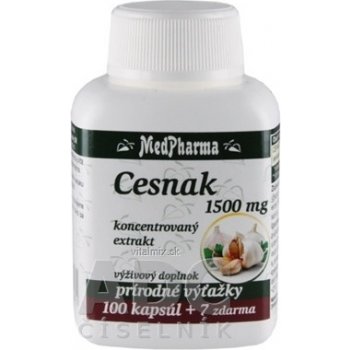 MedPharma Česnek 1500 mg 107 kapslí