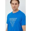 Pánské Tričko Guess bavlněné tričko s aplikací M4RI27.K8FQ4 modrá