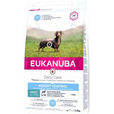 Eukanuba Dog Adult Small & Medium Weight Control 15kg