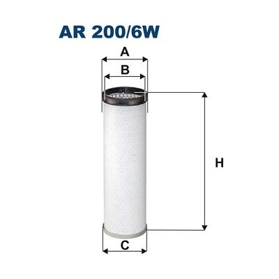 FILTRON Filtr - sekundární vzduch AR2006W – Hledejceny.cz