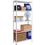 Kovona Policový regál do domácnosti 1700 x 750 x 300 mm 75 kg – Zboží Dáma