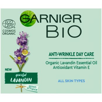 Garnier Bio Lavandin denní krém proti vráskám 50 ml