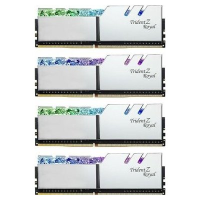 G.SKill Trident Z Royal Silver DDR4 128GB 3200 MHz CL16 F4-3200C16Q-128GTRS – Hledejceny.cz