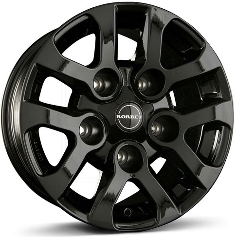 Borbet LD 8x16 5x165,1 ET5 gloss black