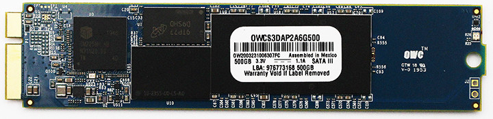 OWC Aura Pro 6G 500GB, OWCS3DAP2A6G500