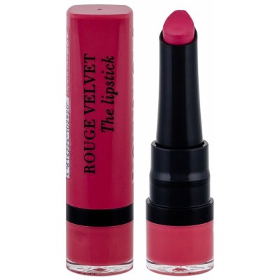 Bourjois Paris Rouge Velvet The Lipstick matná rtěnka 2,4 ml 03 Hyppink Chic – Hledejceny.cz