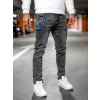 Pánské džíny Bolf pánské džíny regular fit HY1052 černé