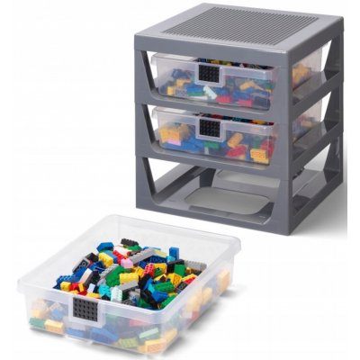 LEGO® Storage organizér šedá/dark 34.6 cm 37.9 cm 32.6 cm – Zboží Dáma