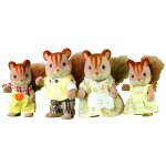 Sylvanian Families 4172 Rodina hnědých veverek – Zboží Dáma