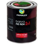 Primalex 2v1 na kov hnědá 0,75L – HobbyKompas.cz