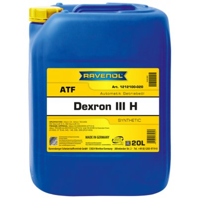 Ravenol ATF Dexron III H 20 l – Zboží Mobilmania