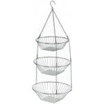 Kela Závěsné koše LOOP 3ks 28 cm 30 cm chróm 25 cm – Sleviste.cz