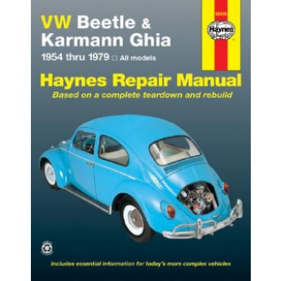 VW Beetle and Karmann Ghia 1954-79 Automotive Repair Manual – Zboží Mobilmania