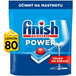 Finish Power All in 1 tablety do myčky nádobí Lemon Sparkle 80 ks 1280 g – Zboží Dáma
