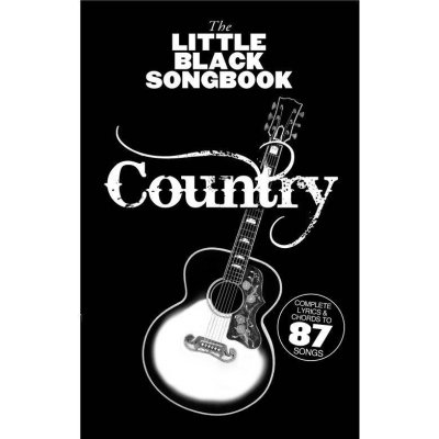 The Little Black Songbook Country akordy na kytaru texty písní – Zboží Mobilmania