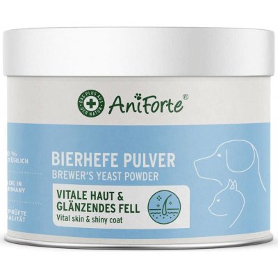 AniForte Pivovarské kvasnice v prášku pro psy a kočky 250 g 500 g – Hledejceny.cz