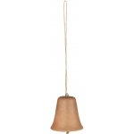 IB Laursen Závěsná hliněná ozdoba CHRISTMAS BELL hnědá – Hledejceny.cz