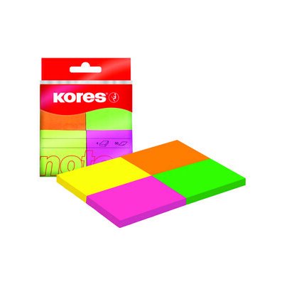 Bloček samolepicí 40 x 50 mm 4 ks neon 367 – Hledejceny.cz