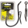 Rybářský háček Black Cat s klipem Ghost Rig Hook vel.6 5ks