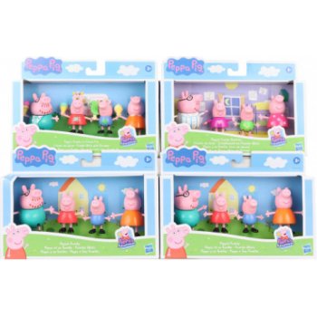 Hasbro Prasátko Peppa Peppina rodinka sada 4 figurek Klasická sada od 297  Kč - Heureka.cz