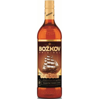 Božkov Originál 37,5% 1 l (holá láhev) – Zboží Dáma