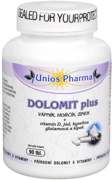 Unios Pharma Dolomit Plus 90 tablet od 139 Kč - Heureka.cz