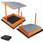 SunWood Pískoviště dřevěné 180 kg – Zboží Dáma