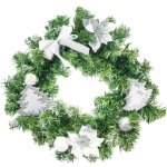 Bestent Vánoční věnec Silver 40 cm – Zboží Dáma