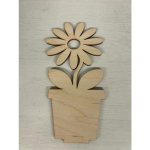Dřevotéka dřevěná základna na tvoření decoupage Sedmikráska 25 cm – Sleviste.cz
