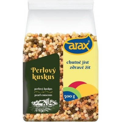 ARAX Kuskus perlový tříbarevný 0,5 kg – Hledejceny.cz