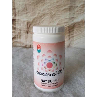 Biomineral NAT SULPH korálová 180 tablet/90 g tkáňová sůl