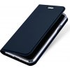 Pouzdro a kryt na mobilní telefon Apple Pouzdro DUX DUCIS Apple iPhone X - stojánek + prostor platební kartu - tmavě modré