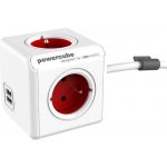 PowerCube Extended USB 1,5 m červená – Hledejceny.cz