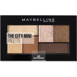 Maybelline paletka očních stínů The City Mini Palette 400 Rooftop Bronzes 6 g