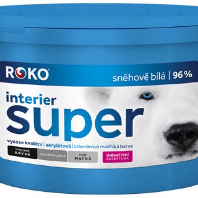 Malířská barva Roko interier super 15kg – Hledejceny.cz