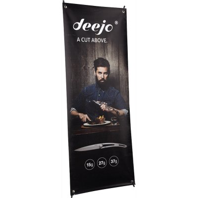 Deejo Látkový banner DEE063 s motivem 'On' 60x160cm – Sleviste.cz