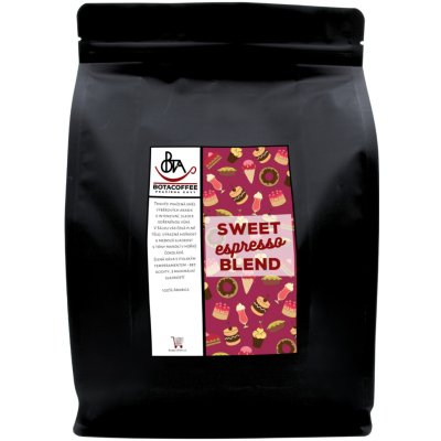 BotaCoffee Sweet Espresso Blend zrnková 1 kg – Hledejceny.cz
