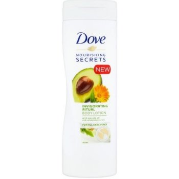 Dove Nourishing Secrets Invigorating Ritual tělové mléko (Avocado Oil and Calendula Extract) 400 ml