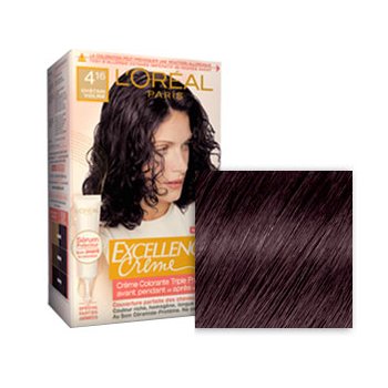 L'Oréal barva na vlasy Excellence 4,16 hnědá červeno-fialová od 189 Kč -  Heureka.cz