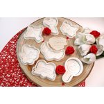 Cactus Cookies Velká SADA vykrajovátek VALENTÝN - bílá – Hledejceny.cz