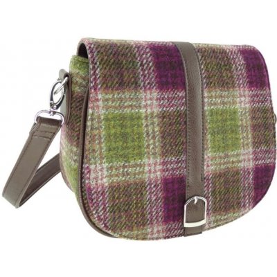 Kabelka Beauly Harris Tweed Heather Check