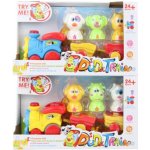 Lamps Baby vláček se zvířátky na baterie – Zboží Dáma