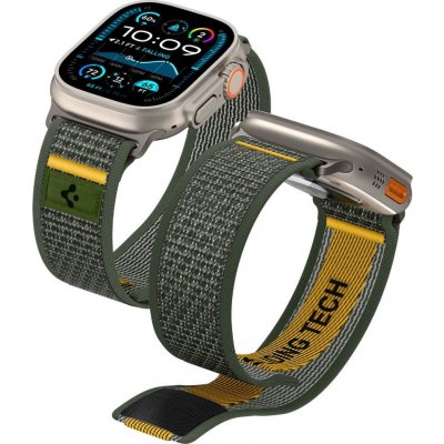 SPIGEN ATHLEX AIR řemínek pro Apple Watch 6 / 7 / 8 / 9 / 10 / SE / ULTRA 1 / 2 (44 / 45 / 46 / 49 mm), Active Green AMP09035 – Zboží Živě
