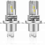 2x LED žárovka XELORD H4 6500K BÍLÁ AUTOMOBILOVÁ do potkávacích/dálkových světel | Zboží Auto