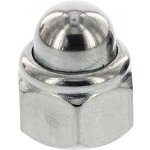 DIN 986, 6 M16 matice samojistná klobouková, ocel pozink (100 ks) – Sleviste.cz